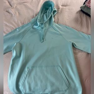 Blue Nike hoodie